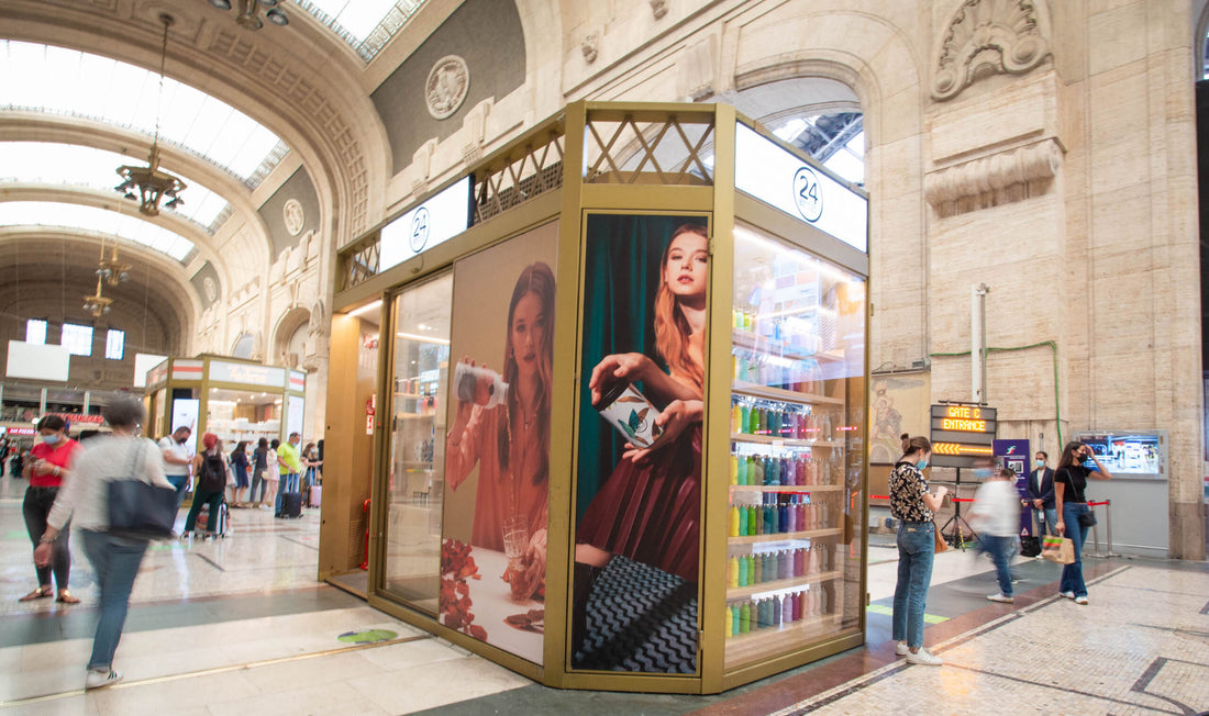 The first 24Bottles pop-up store in Milan: welcome to our world