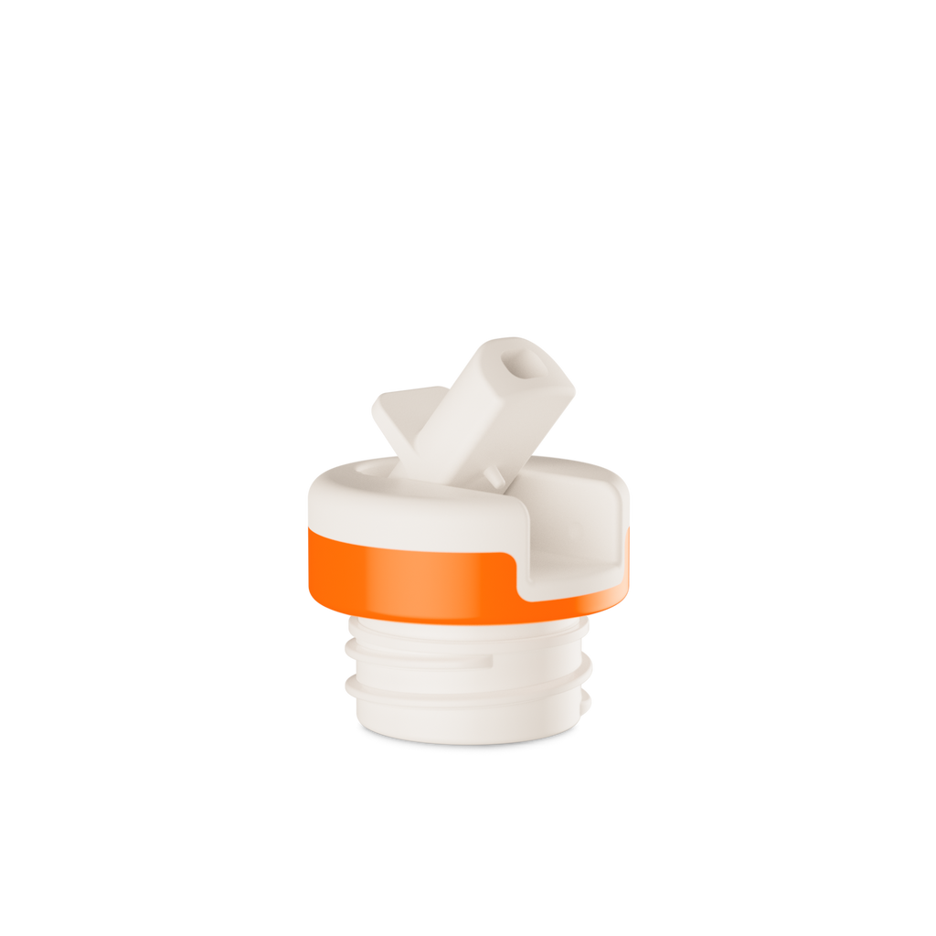 Accessories | Bottle Sport Lid - White & Orange