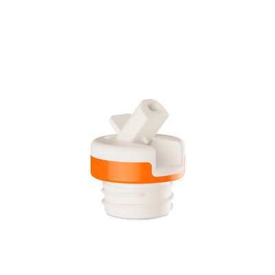 Accessories | Bottle Sport Lid - White & Orange