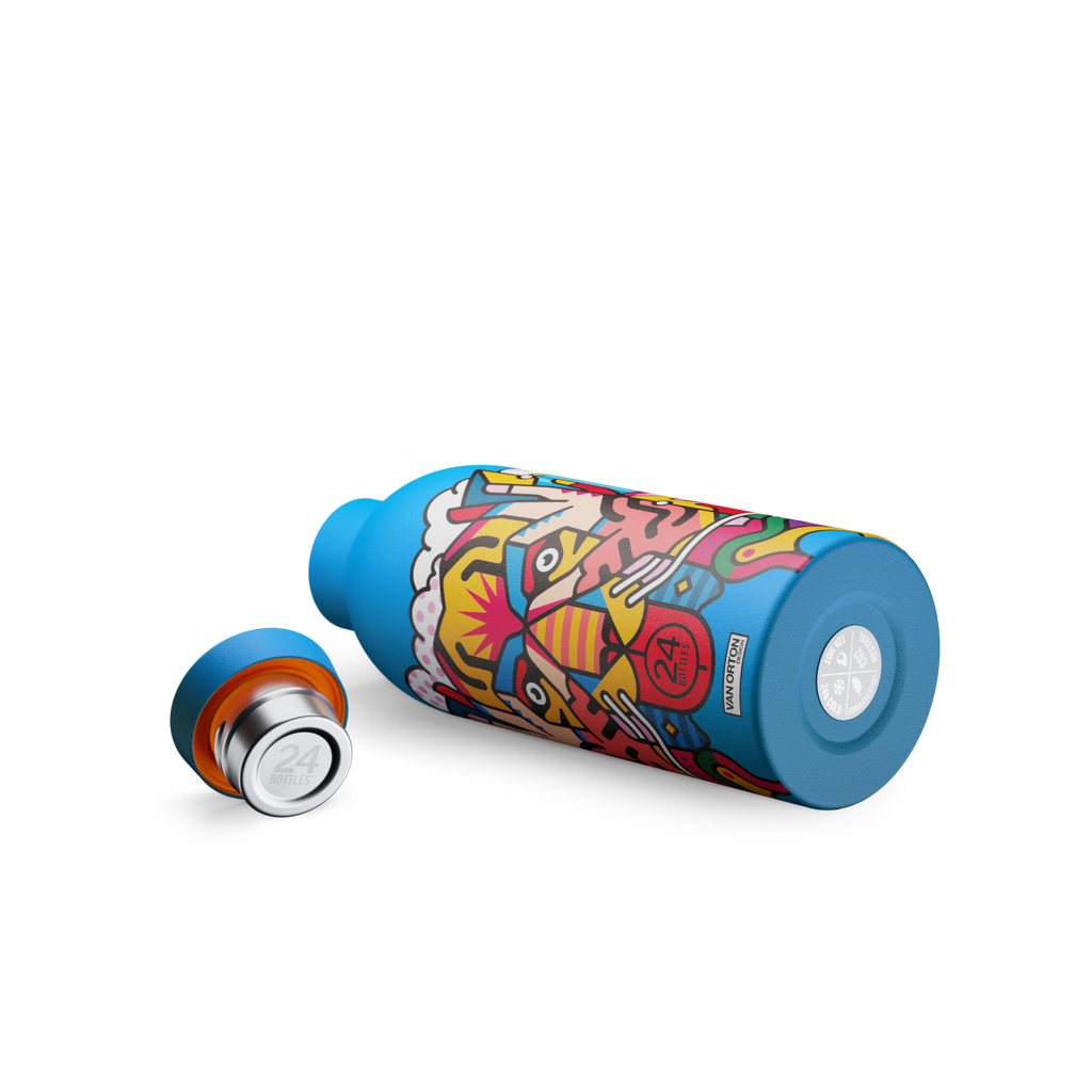 Clima Bottle | Van Orton x 24Bottles Blue - 500 ml